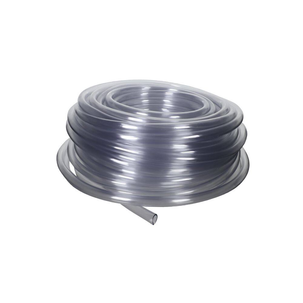 3/8 in. ID, 100 ft. Flexible Clear Vinyl AC Condensate Drain Tubing for Condensate Management price history on PriceWatchPro