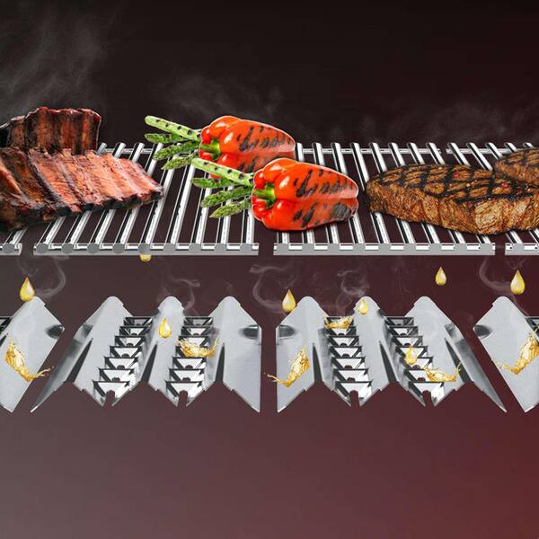 Broil King Plaque Fonte Réversible Baron & Crown – Grille De Cuisson En Fonte Émaillée, Idéale Pour Saisir Et Frire Sur BBQ