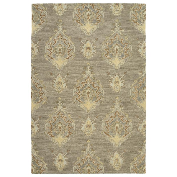 Kaleen Brooklyn Taupe 5 ft. x 8 ft. Area Rug