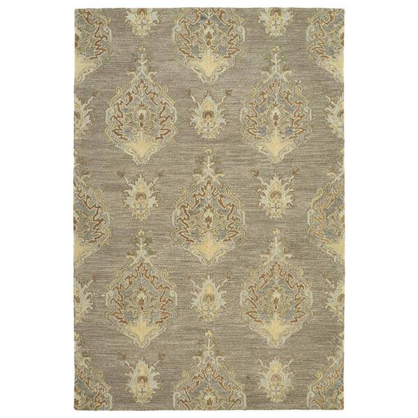 Kaleen Brooklyn Taupe 8 ft. x 9 ft. Area Rug