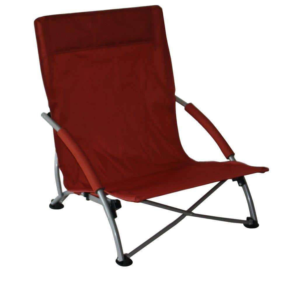 Red Beach Patio Chair BC813S - The Home Depot