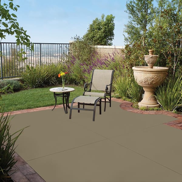 1 gal. #PFC-34 Woven Willow Solid Color Flat Interior/Exterior Concrete Stain