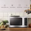 BLACK+DECKER 1.1 Cu. Ft. 1000 Watt Black Countertop Microwave Oven  EM031MFOP1 - The Home Depot