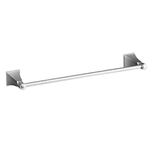 Memoirs Stately 24 in. Towel Bar in Vibrant Brushed Nickel