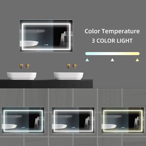 Icon Beauty LED Mirror Door 6.75in. Mini Cooler, 4-Liter Compact Mini Fridge with Touch-Control LED Light and Standard Door, New