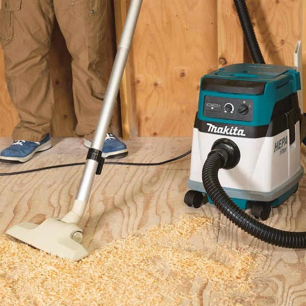 Makita 18V X2 LXT Lithium-Ion (36V) Cordless/Corded 4 Gal. HEPA Filter Dry  Dust Extractor/Vacuum (Tool-Only) XCV13Z - The Home Depot