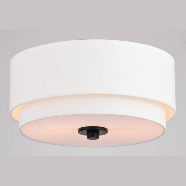 NORTH AVENUE Clarendon 13 in. W Black Mid-Century Modern