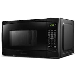 0.9 cu. ft. Countertop Microwave in Black