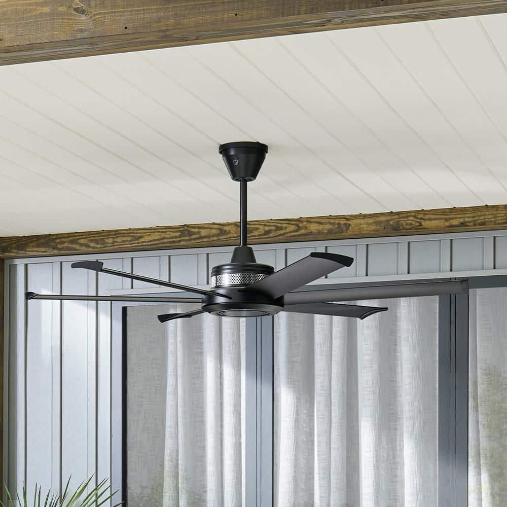 Big Ass Fans Mammoth 60 in. Smart Indoor/Outdoor Black Universal
