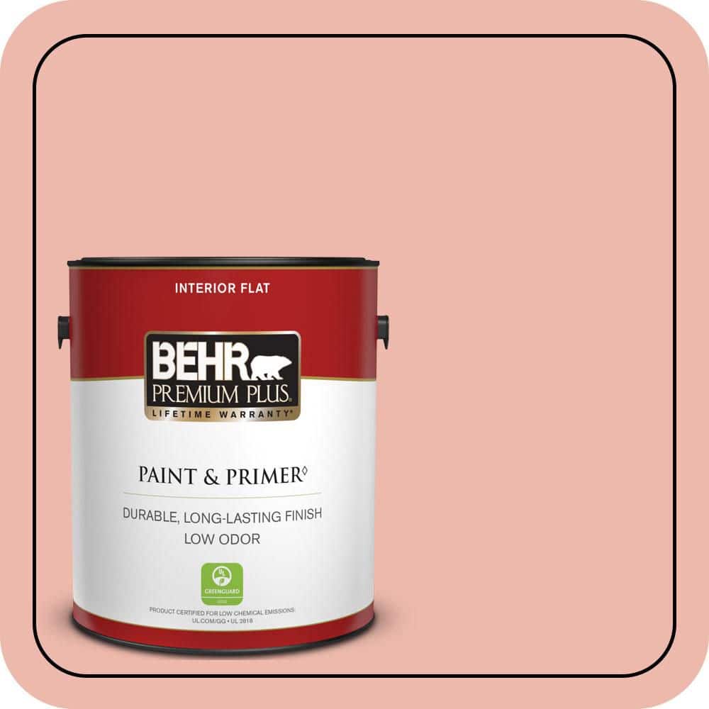 1 gal. #M170-3 Carnation Coral Flat Low Odor Interior Paint & Primer product image for price tracking