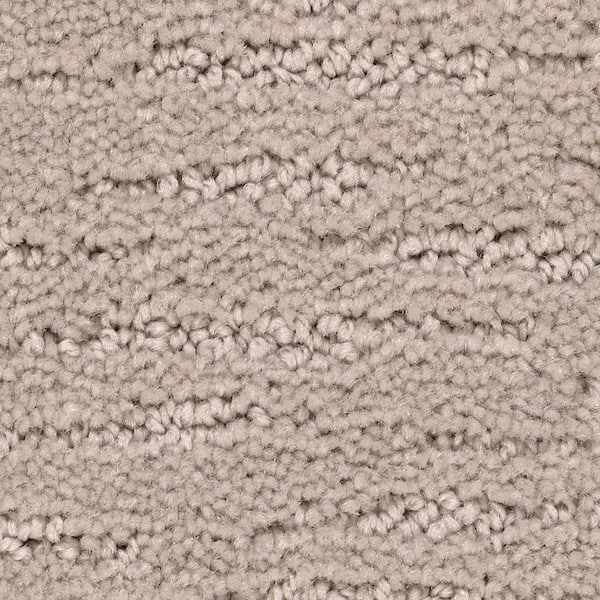 Lifeproof 8 in. x 8 in. Pattern Carpet Sample - Enchantment -Color Antelope