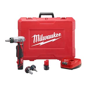 M12 12-Volt Lithium-Ion Cordless PEX Expansion Tool Kit with (2) 1.5 Ah Batteries, (3) Expansion Heads and Hard Case