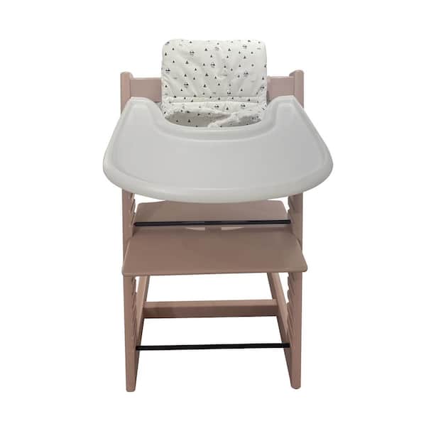 Beta Plus Nature Newborn Set Deluxe - 5-pcs. high chair + 2in1 newborn  insert + eating board + seat cushion