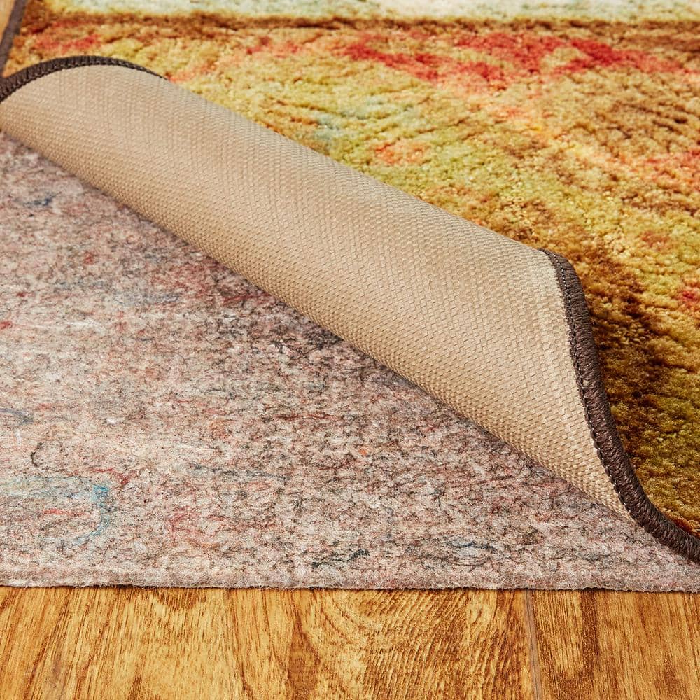 10 Ft Dual Surface Felted Rug Pad, Best Pads For Area Rugs On Hardwood Floors