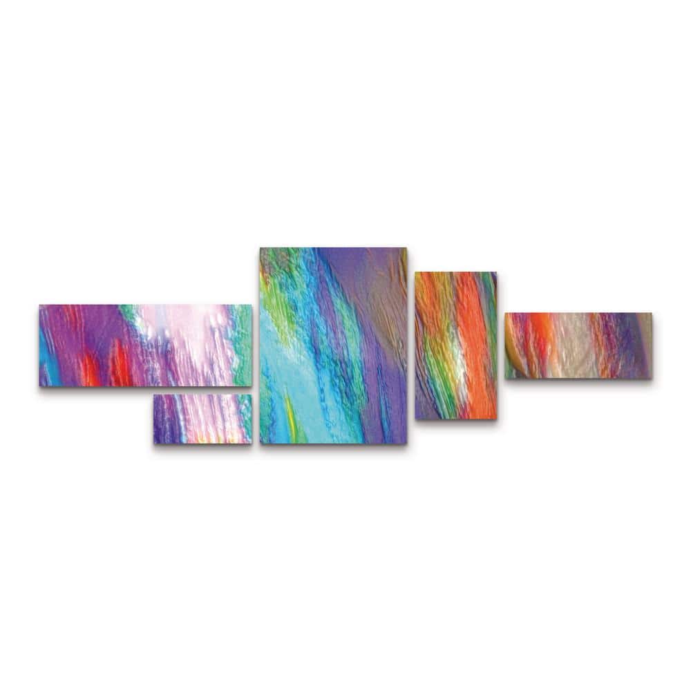 FIVEfishcreative 'Dressing' Multi-Panel Abstract Canvas Wall Art