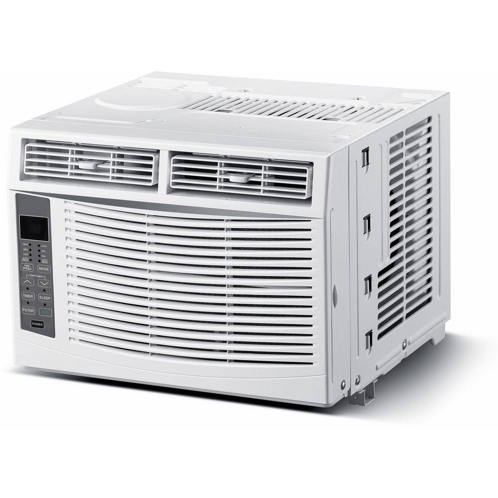 Arctic Wind 6000 BTU White Window Air Conditioner with Remote
