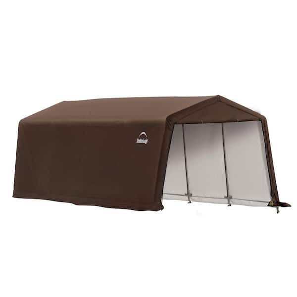 20 Ft. x 10 Ft. x 8 Ft. Polyethylene Run-in Shelter/ Garage