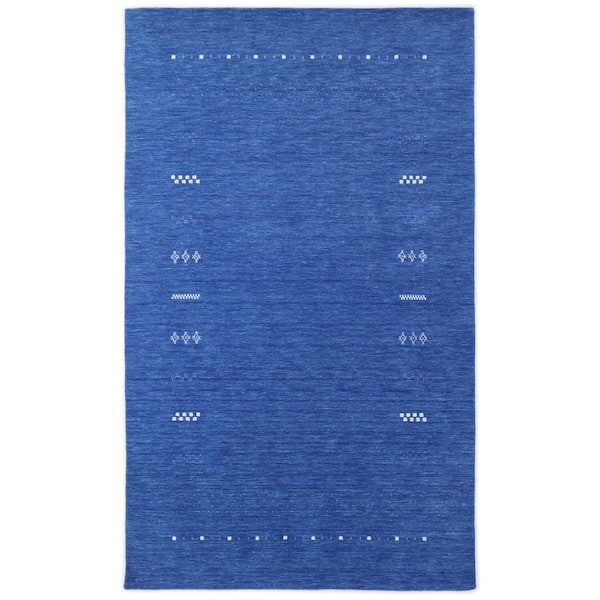 Solo Rugs Hartford Bohemian Navy 5 ft. x 8 ft. Area Rug