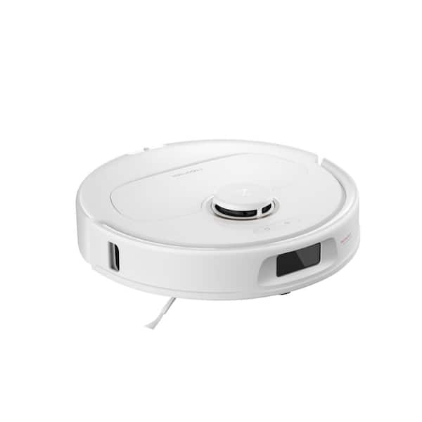 Qrevo Pro 13. 4in Robotic Vacuum, with Lidar Smart Navigation, FlexiArm Edge Mopping, Dynamic Hot Water Re-Wash in White