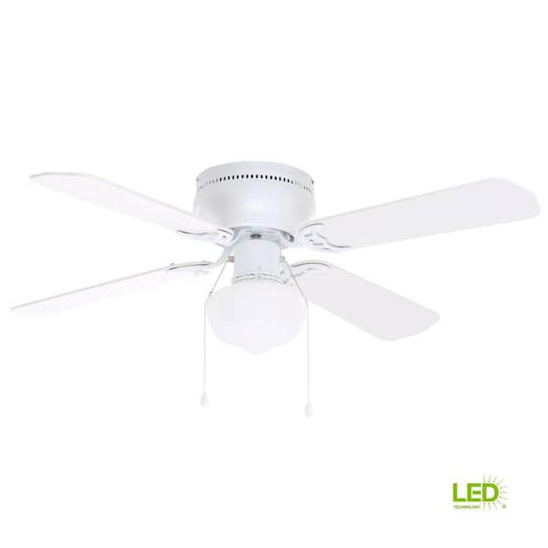 Hampton Bay 新品　未使用　42インチシーリングファン Hampton Bay Littleton 42 in. LED Indoor White Ceiling Fan with