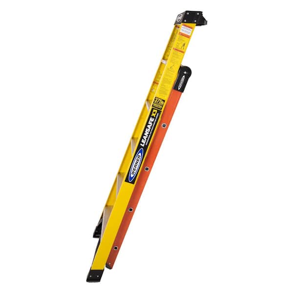 Werner - LEANSAFE X3 6 ft. Fiberglass Professional 3-in-1 Multi-Purpose Ladder (10 ft. Reach)