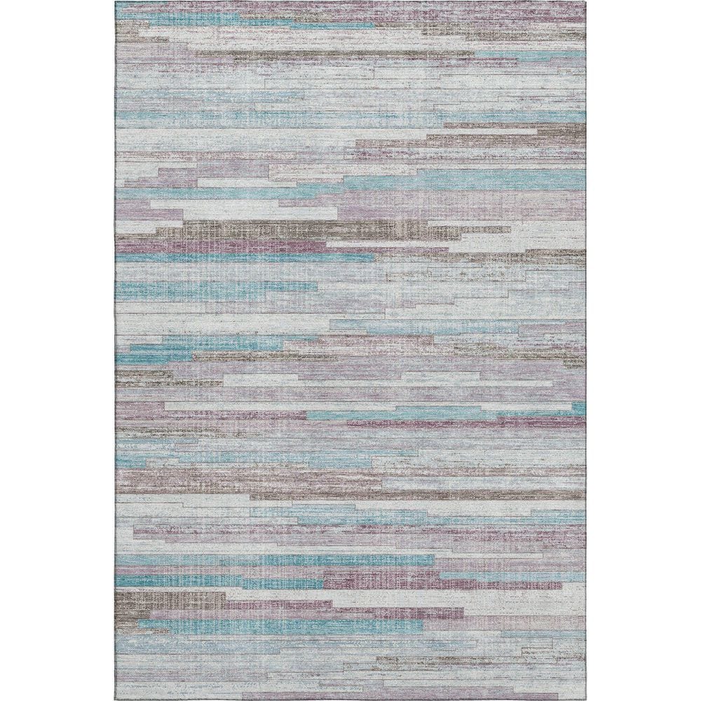 Mayfield Premium Machine Washable Abstract AMF2000 Teal 9 ft. x 12 ft. Area Rug price history on PriceWatchPro