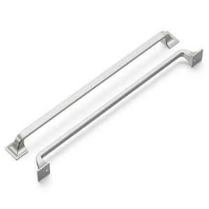 Forge 12 in. (305 mm) Satin Nickel Cabinet Pull (5-Pack)
