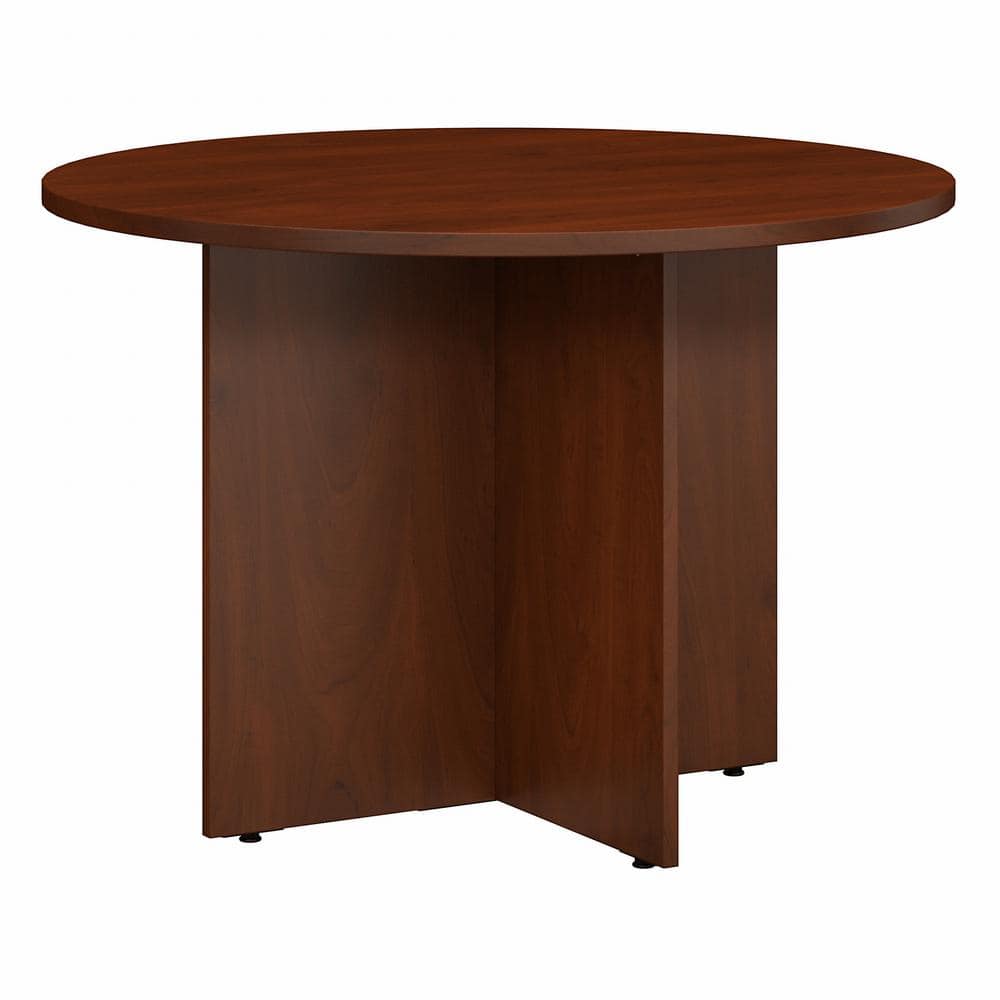 UPC 042976494711 product image for 41.38 in. Round Hansen Cherry Laminate Conference Table Desk | upcitemdb.com