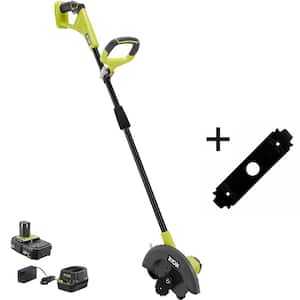 ONE+ 18V Cordless Battery Edger with Extra Edger Blade, 2.0 Ah Battery and Charger
