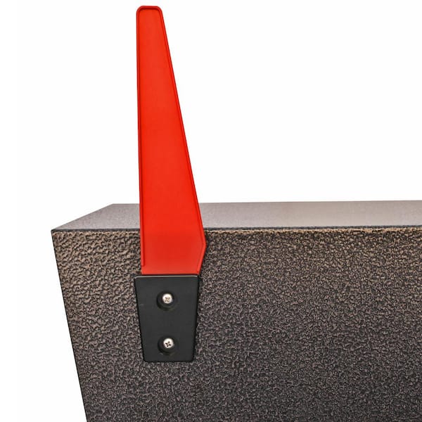 Package Master Locking Post-Mount Mailbox with High Security Reinforced Patented Locking System, Bronze