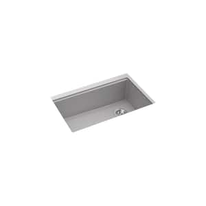 Billings 29 in. Undermount Single-Bowl Kitchen Sink in Matte White