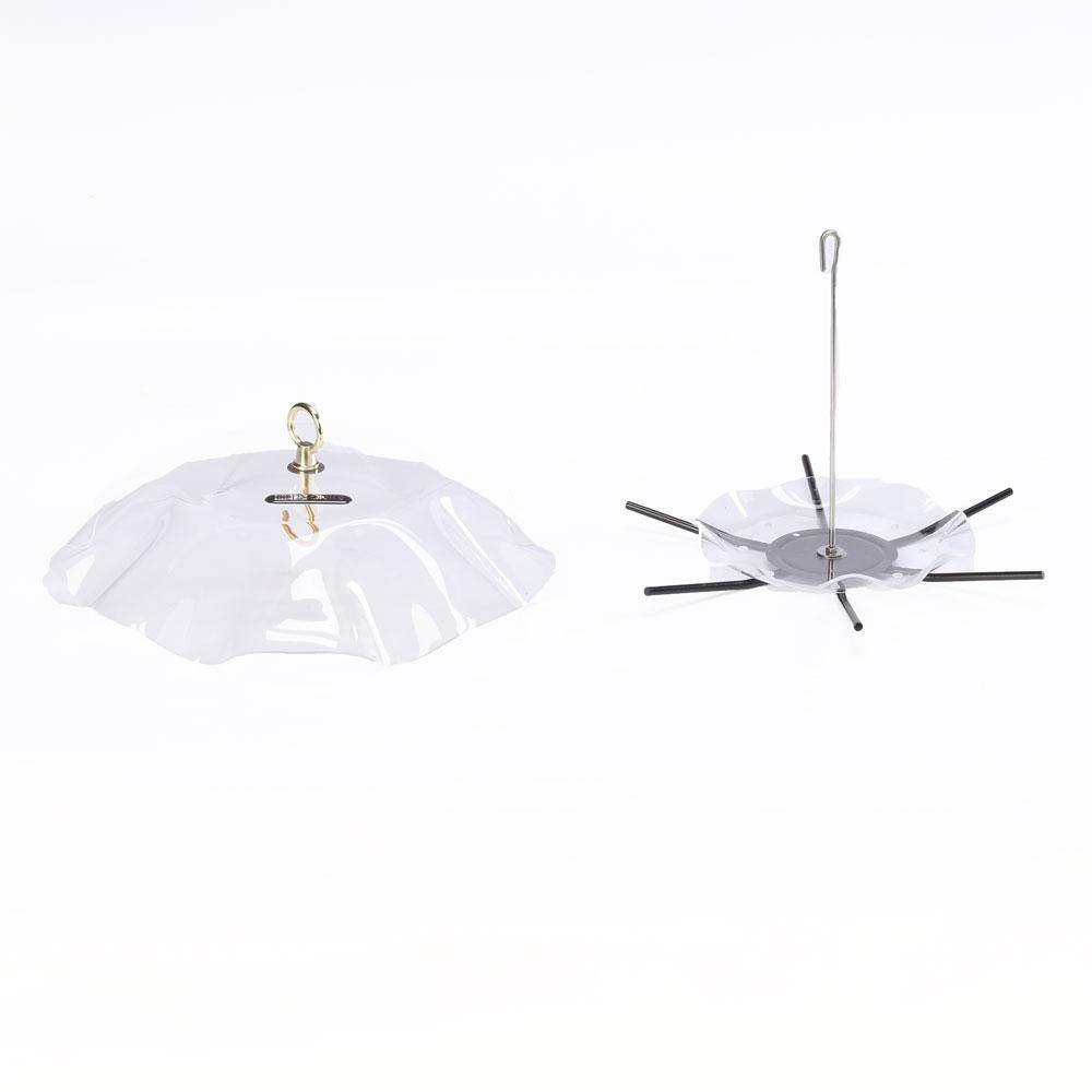 Clear Acrylic Hanging Seed Cylinder Bird Feeder