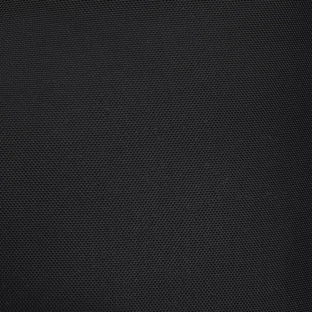 Classic 19'' Square Black Polyester Patio Seat Cushions, 2-Pack