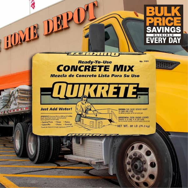 80 lb. Concrete Mix Truckload (630 Bags/Truck)