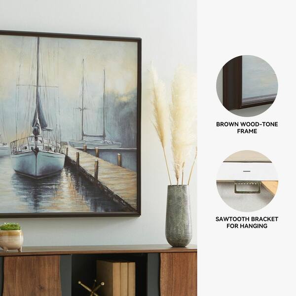Signature DESIGN BY ASHLEY Worthney Framed Coastal Framed Coastal