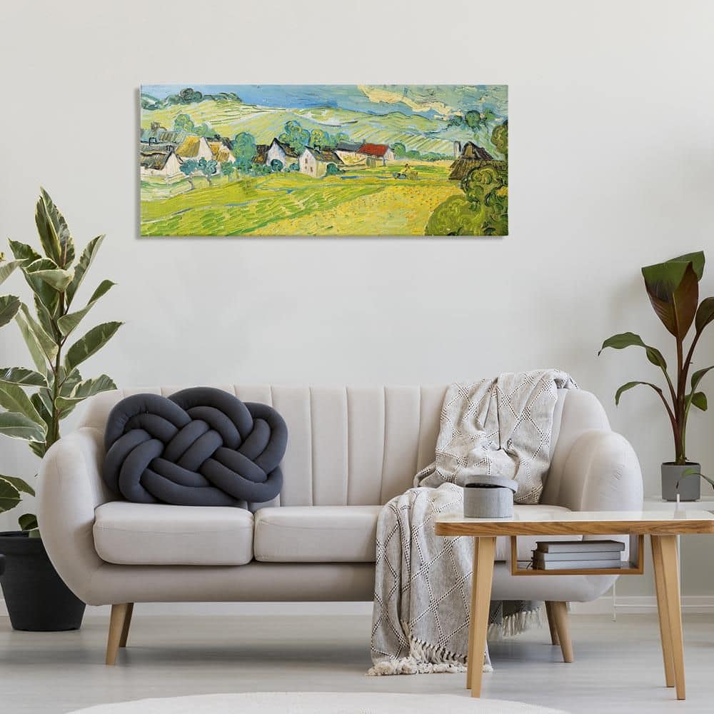 Classic Vast Countryside by Vincent Van Gogh Unframed Nature Graphic Art Print 20 in. x 48 in. price history on PriceWatchPro