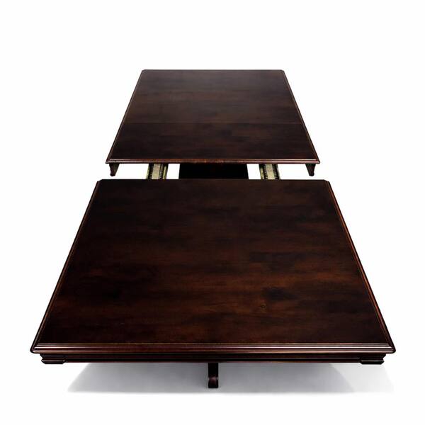 Oakland Living Traditional 118 Inch Rectangular Extendable Dining