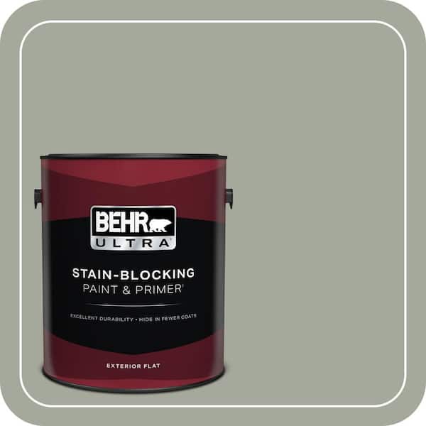 BEHR ULTRA 1 gal. Home Decorators Collection #HDC-AC-18 Garden Promenade Flat Exterior Paint & Primer