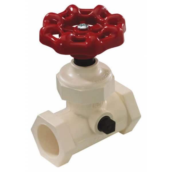 KBI 1/2 in. CPVC CTS Compression Supply Stop Waste Valve