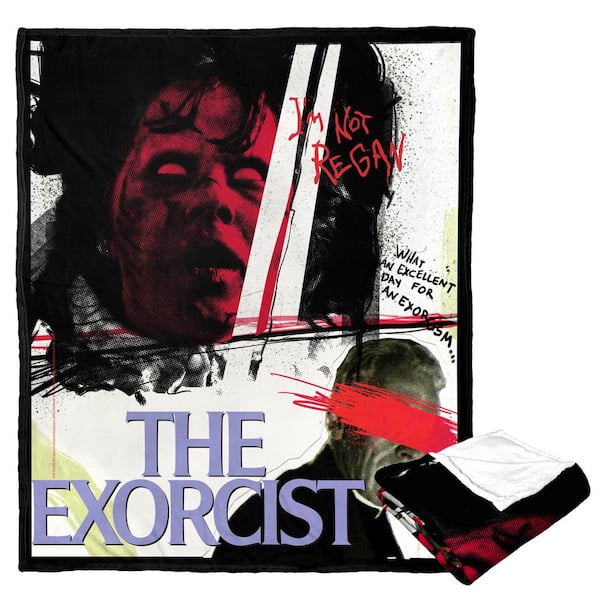 THE NORTHWEST GROUP Exorcist Silk Touch MultiColored Throw Blanket