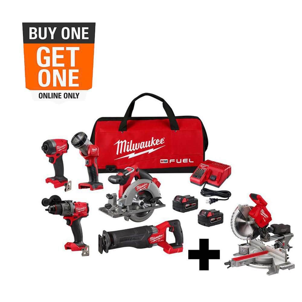 Milwaukee M18 FUEL 18-Volt Lithium-Ion Brushless Cordless Combo