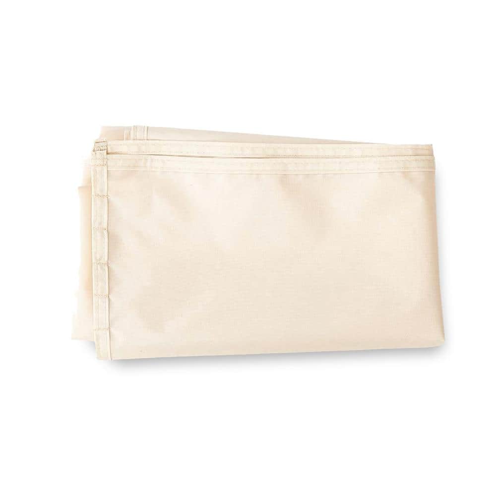 Beige Oxford Fabric Sun Shade Sail for 6'x6' Tent, Pack of 2