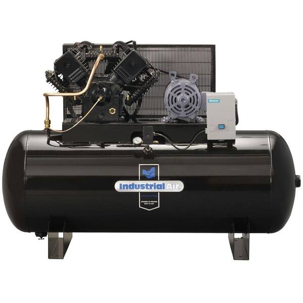 Industrial Air 120-Gal. Stationary Electric Air Compressor-DISCONTINUED
