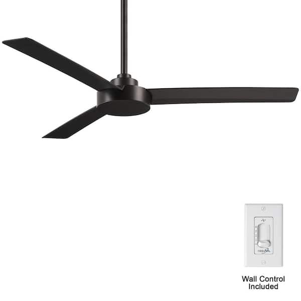 Roto 52 in. Indoor Coal Ceiling Fan with Wall Control