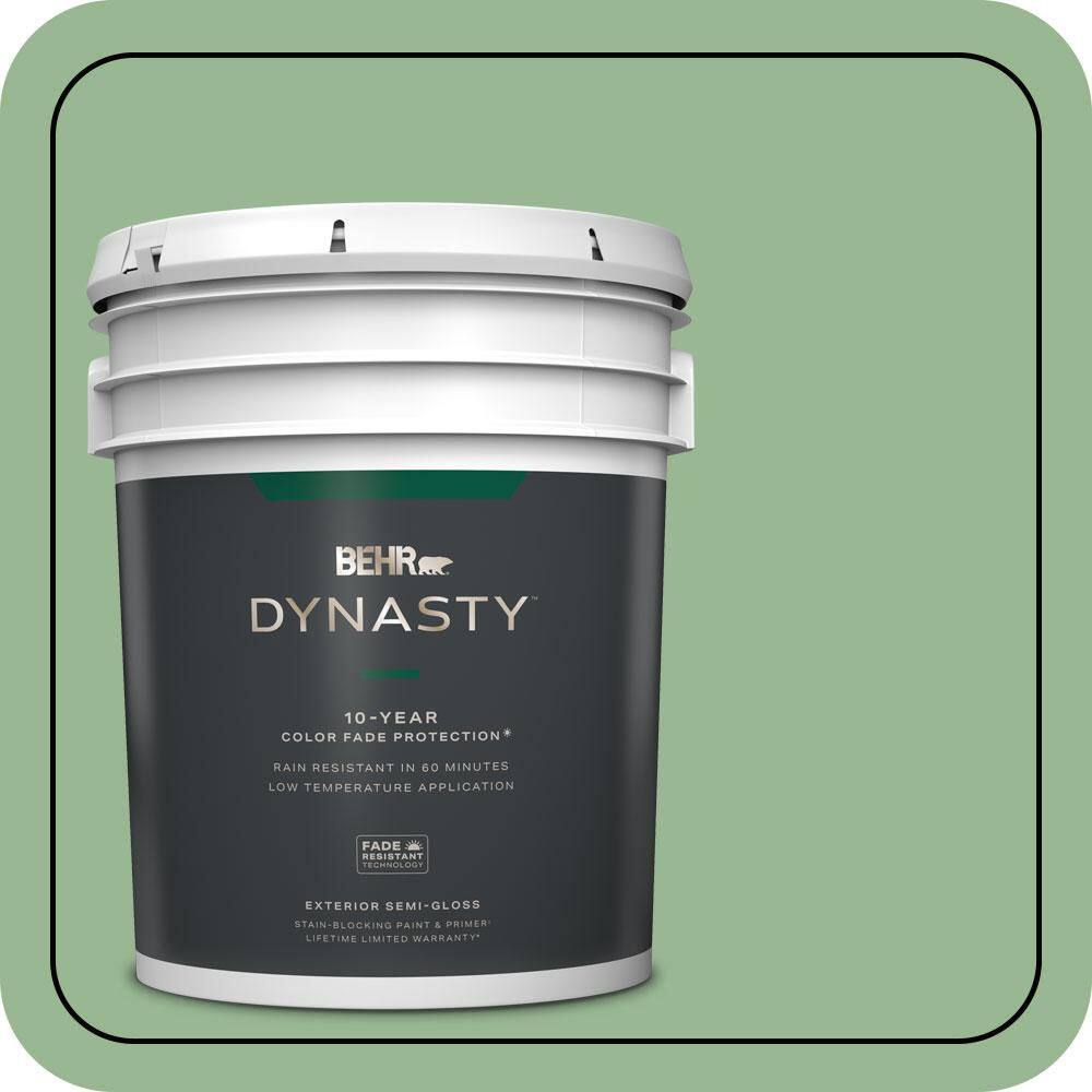 5 gal. #M400-4 Brookview Semi-Gloss Enamel Exterior Stain-Blocking Paint & Primer price history on PriceWatchPro
