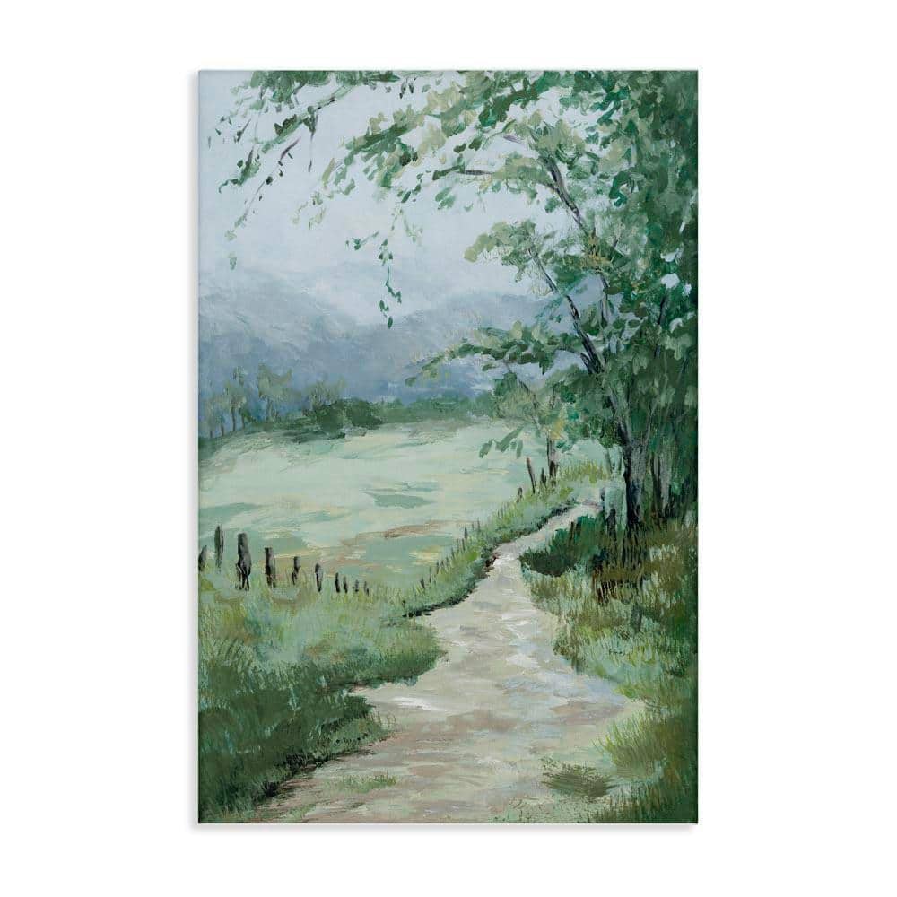 UPC 199235000081 product image for Green Country Landscape by Jacob Q Unframed Nature Graphic Art Print 24 in. x 16 | upcitemdb.com