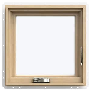 24 in. x 24 in. W-5500 Left-Hand Casement Wood Clad Window
