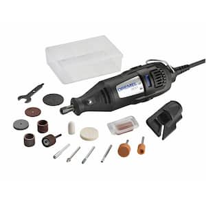 200 Series 1.15A Dual Speed Corded Rotary Tool Kit w/ Rotary Keyless Multi-Chuck for 1/32 in. to 1/8 in. Accessory Shank