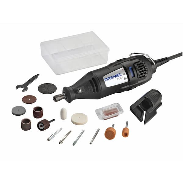 Dremel 200 Series 1.15A Dual Speed Rotary Tool Kit w/ Rotary Keyless Multi-Chuck 1/32 in. to 1/8 in. Accessory Shank 200-1/15+4486 - The Home Depot