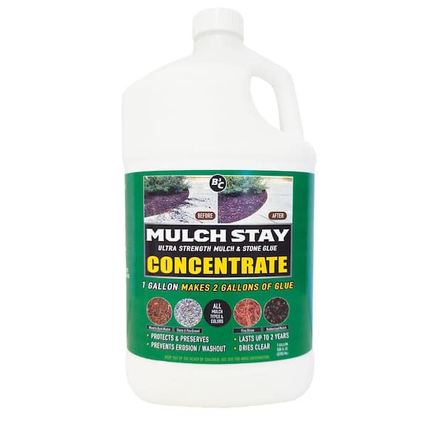 128 oz. Mulch and Stone Glue and Preservative CONCENTRATE